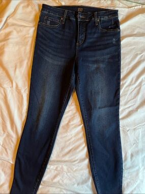 Kut from the Kloth Deep Indigo Skinny Jeans